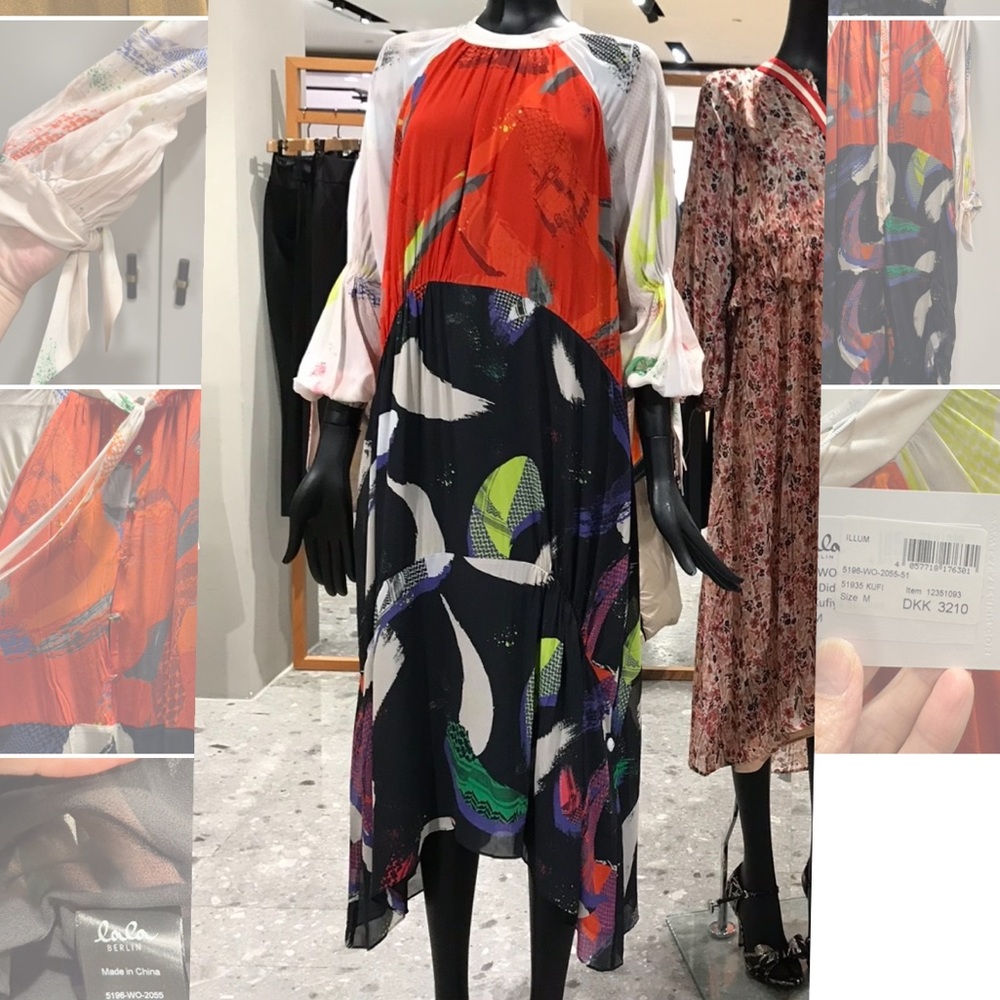 Lala Berlin Abstract Dress